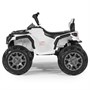 Детский квадроцикл Grizzly ATV White 12V с пультом управления 2.4G- BDM0906 BDM0906-WHITE-RC