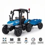 Детский электромобиль трактор с прицепом (синий, EVA, 4WD, пульт, 24V) - BLT-206C-4WD-24V-BLUE BLT-206C-4WD-24V-BLUE