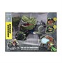 Радиоуправляемая зеленая машина-динозавр T-rex (дрифт колеса, пар) - 11810-GREEN 11810-GREEN
