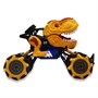 Радиоуправляемая коричневая машина-динозавр T-rex (дрифт колеса, пар) - 11810-BROWN 11810-BROWN