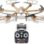 Радиоуправляемый квадрокоптер с барометром MJX X601H-G (золотой) FPV 2.4G - X601H-G MJX-X601H-G