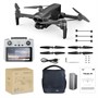 Квадрокоптер SJRC F22 X2 PRO+ OAS 2АКБ, пульт с экраном 2-AXIS 4K EIS 5G GPS SJ-F22-X2-PRO-PLUS-COMBO