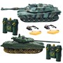 Радиоуправляемый танковый бой (советский T72 + M1 Абрамс США) - RWG99851 RWG99851