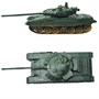 Радиоуправляемый танковый бой (советский T72 + M1 Абрамс США) - RWG99851 RWG99851