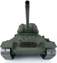 Радиоуправляемый танк Heng Long T-34 Pro V7.0 масштаб 1:16 RTR 2.4GHz - 3909-1Pro V7.0 HL-3909-1PRO-V7