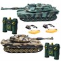 Радиоуправляемый танковый бой (российский T90 + M1 Абрамс США) - RWG99830 RWG99830