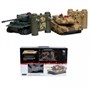 Радиоуправляемый танковый бой Huan QI Tiger vs Leopard 1:28 2.4G - 508C HQ-508C