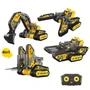 Конструктор 4 в 1 HB TOYS Строительная техника, 176 элементов - HB-SG01 HB-SG01
