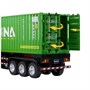 Радиоуправляемый грузовик контейнеровоз HUINA 1:18 - HN1317-GREEN HN1317-GREEN