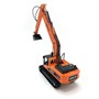 Металлический гусеничный экскаватор HuiNa Toys 1:50 - HN1722-ORANGE HN1722-ORANGE
