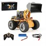 Радиоуправляемый погрузчик бульдозер с паром HUINA 1:18 - HN1532 HN1532