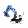 Радиоуправляемый экскаватор HUI NA TOYS масштаб 1:18 2.4G - HN1558-BLUE HN1558-BLUE
