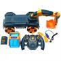 Радиоуправляемый экскаватор ZhengGuang 3in1 DIY (ковш, захват, отвал) - UD2206D UD2206D