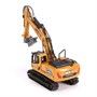 Металлический экскаватор с отбойным молотом HUI NA TOYS масштаб 1:60 - HN1811 HN1811