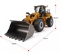 Радиоуправляемый бульдозер HUI NA TOYS 2.4G 9CH 1:24 - HN1567 HN1567