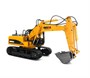 Радиоуправляемый экскаватор HUI NA 15CH масштаб 1:14 2.4G - HN1535 HN1535