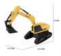 Радиоуправляемый экскаватор Le Neng Toys (пульт часы, акб, звук) - LNT-F4 LNT-F4