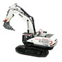 Радиоуправляемый экскаватор белый HUI NA TOYS масштаб 1:14 2.4G - HN1594-WHITE HN1594-WHITE