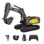 Радиоуправляемый экскаватор серый HUI NA TOYS масштаб 1:14 2.4G - HN1594-GREY HN1594-GREY