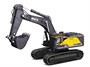 Радиоуправляемый экскаватор серый HUI NA TOYS масштаб 1:14 2.4G - HN1594-GREY HN1594-GREY