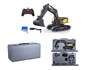 Радиоуправляемый экскаватор серый HUI NA TOYS масштаб 1:14 2.4G - HN1594-GREY HN1594-GREY