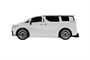 Радиоуправляемая машина для дрифта Alphard 2WD 1:16 (гироскоп, LED подсветка) - MN-68-WHITE MN-68-WHITE