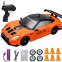 Радиоуправляемая машина для дрифта Nissan 350Z (19 см, 15 км/ч, сменные колеса, фишки) - SC24A05 SC24A05