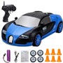 Радиоуправляемая машина для дрифта Bugatti Veyron (19 см, 15 км/ч, сменные колеса, фишки) - SC24A04 SC24A04