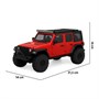 Радиоуправляемый краулер HB Wrangler (32 см, 4WD, 1:16) - HB-R1604 HB-R1604