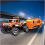 Радиоуправляемый металлический минитрак с прицепом 1:64 - HG4-80-ORANGE HG4-80-TRAILER-ORANGE