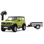 Радиоуправляемый внедрожник Suzuki Jimny PRO с прицепом (свет, выхлоп, Li-Po 5C) - HG4-53PRO-54-G HG4-53PRO-54-GREEN