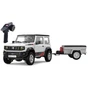 Радиоуправляемый внедрожник Suzuki Jimny PRO с прицепом (свет, выхлоп, Li-Po 5C) - HG4-53PRO-54-W HG4-53PRO-54-WHITE