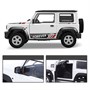 Радиоуправляемый внедрожник Suzuki Jimny PRO с прицепом (свет, выхлоп, Li-Po 5C) - HG4-53PRO-54-W HG4-53PRO-54-WHITE