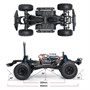 Радиоуправляемый краулер HB Beast Climbing (44 см, 4WD, 1:10) - HB-ZP1008 HB-ZP1008