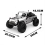 Радиоуправляемый краулер MJX Hyper Go H12Y+ FOC Brushless 4WD 1:12 - MJX-H12Y+ MJX-H12Y-PLUS