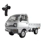 Радиоуправляемый бортовой грузовик серебристый WPL Suzuki Carry ST90 масштаб 1:10 - D-12 WPLD-12-SILVER