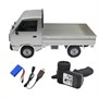 Радиоуправляемый бортовой грузовик серебристый WPL Suzuki Carry ST90 масштаб 1:10 - D-12 WPLD-12-SILVER