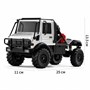Радиоуправляемый грузовик Unimog U4000 4WD 1:18 - MN-333-SILVER MN-333-SILVER