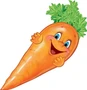 ФМ1-15668 Плакат вырубной А4. Морковь. Двухсторонний - группа Овощи 329595958