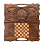 Нарды резные "Армянский узор 5" с ручкой 60, Haleyan 850195396