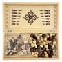 Шахматы + Шашки + Нарды "Кировские" (Россия, дерево, 40х20,5х5 см) 1151791706