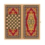 Нарды + Шашки Аравия Красные средние (Россия, дерево, 50 см), Partida 1216054338