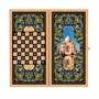 Нарды + Шашки Аравия Тадж-Махал средние (Россия, дерево, 50 см), Partida 1460393961