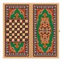 Нарды + Шашки Аравия Зеленые большие (Россия, дерево, 60 см), Partida 1738914511