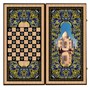 Нарды + Шашки Сирия Тадж-Махал большие (Россия, дерево, 60 см), Partida 1836776723