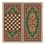 Нарды + Шашки Сирия Зеленые большие (Россия, дерево, 60 см), Partida 1380488477