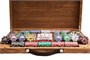 Набор для игры в покер Royal Flush на 600 фишек в кейсе из ясеня, Partida 2022138475