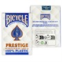 Карты "Bicycle Prestige Rider 100% Plastic Jumbo blue" 727041966