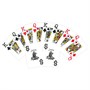 Карты "Bicycle Prestige Rider 100% Plastic Jumbo red" 599700687