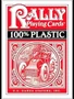 Карты "100% Plastic Rally Playing Сards red" 1724258033